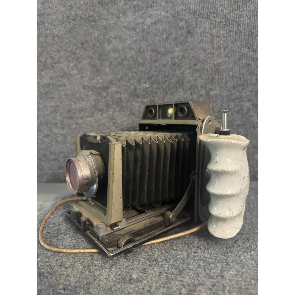 Vintage Horseman Press Camera Tokyo Kogaku Seikosha-SLV Singer Graflex Roll Back